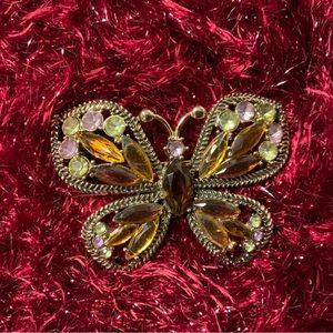 NEW— MONET BUTTERFLY BROOCH